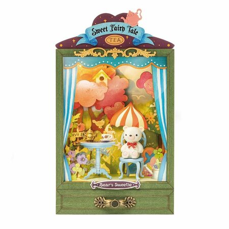 ROLIFE Bears Sweetie  Mini Theater  -  DIY Miniature Dollhouse Fairy Kit for Adults and Teens 14+ RDS024